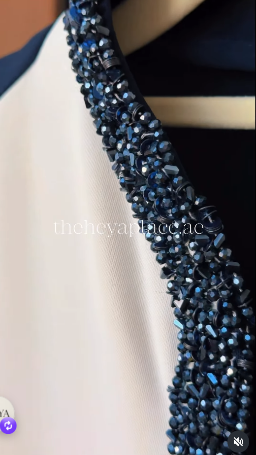 Midnight Pearl Abaya