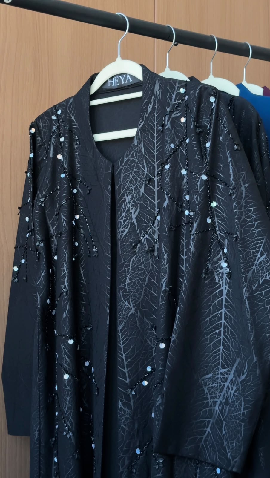 Midnight Leaf Abaya