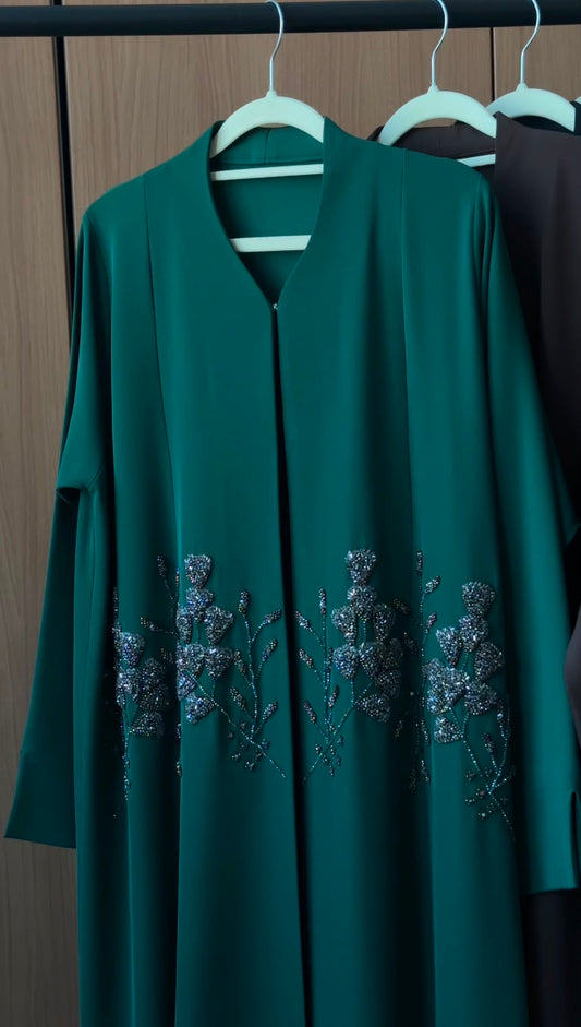 Emerald Noir Abaya