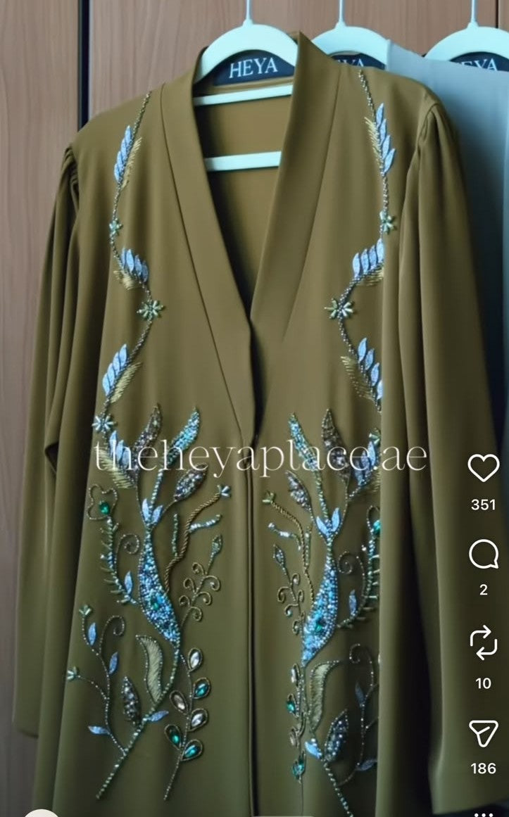 Emerald Grove Abaya