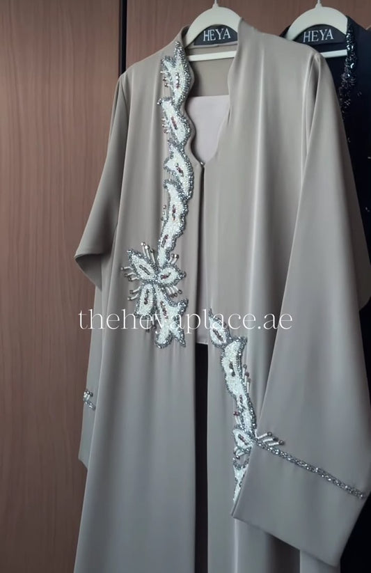Moonlit Vine Abaya