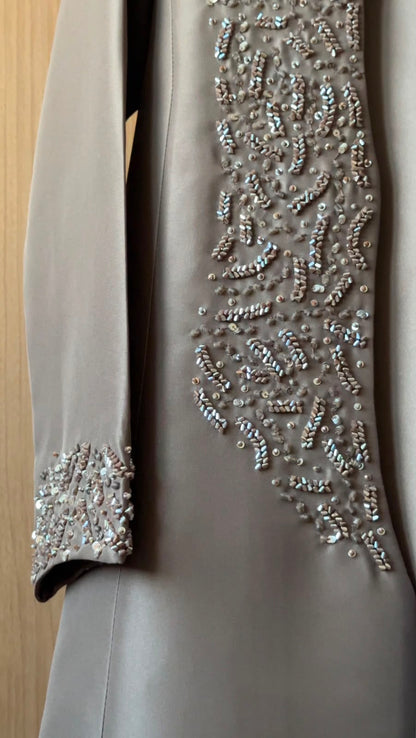 Pre-Order Silver Mirage Abaya