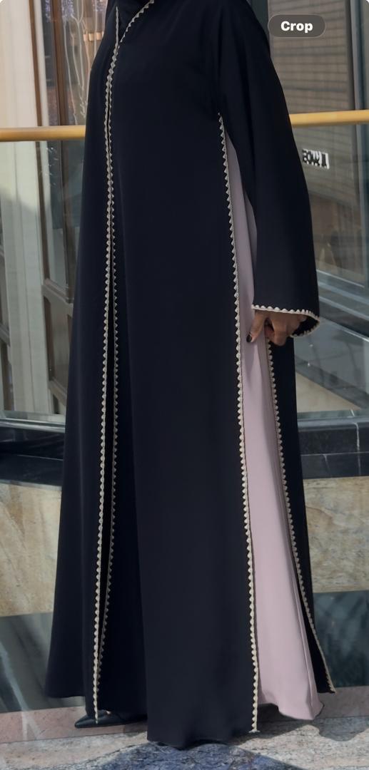 Vireya Black Abaya