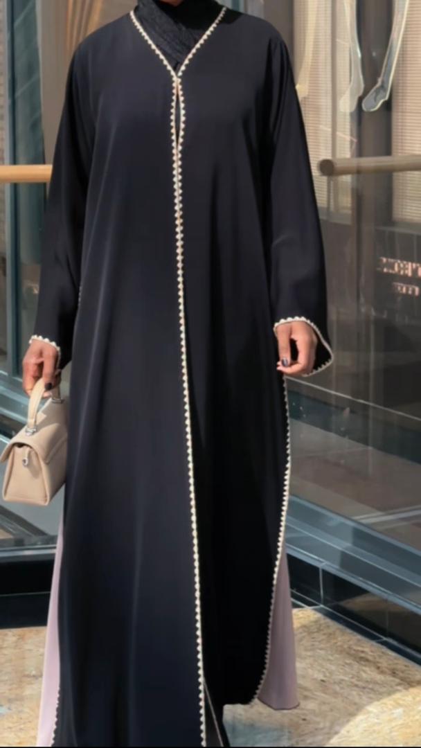 Vireya Black Abaya – Elegant Modest Fashion